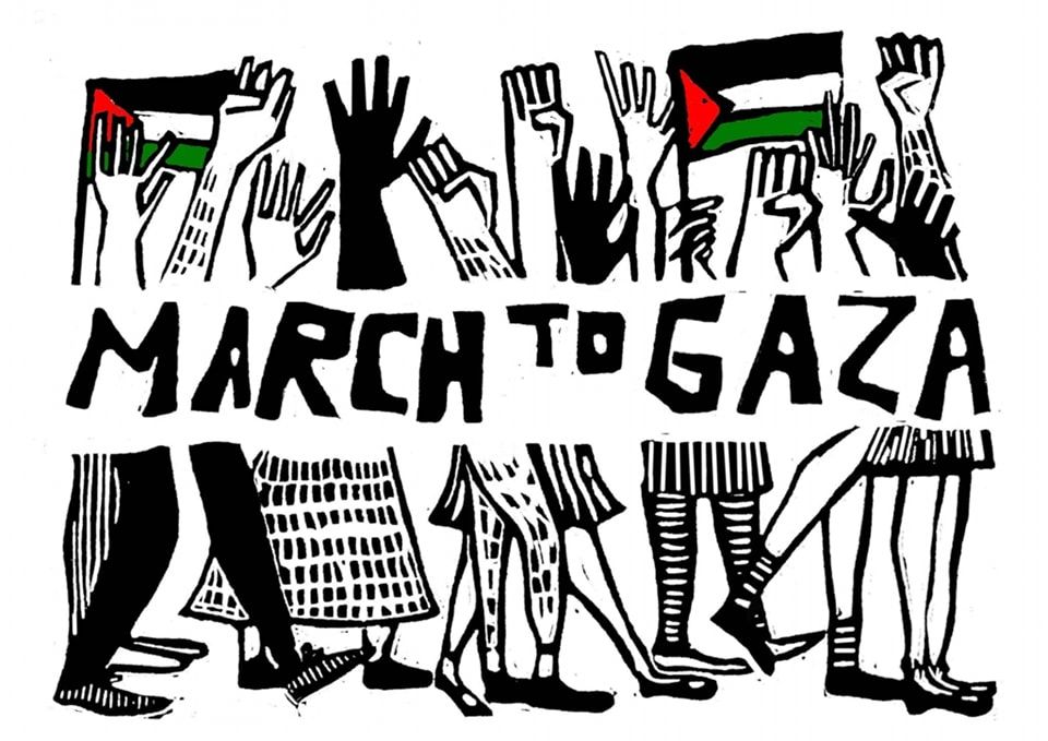 Προς απέλαση οι 26 Έλληνες που κρατούνται στο αεροδρόμιο του Καΐρου από το March to Gaza