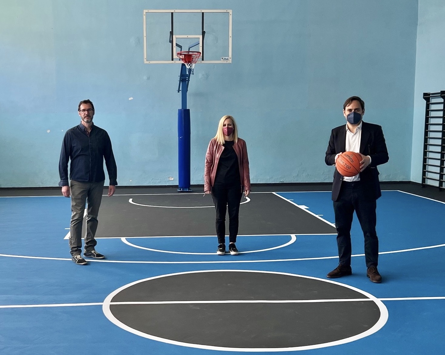 Κλειστό γήπεδο μπάσκετ απέκτησε το 1ο Γυμνάσιο Χαϊδαρίου.