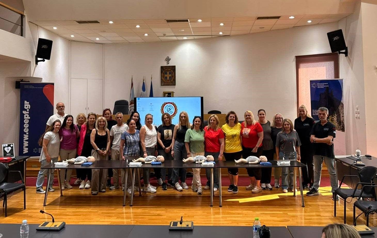 Ολοκληρώθηκε με επιτυχία το Επιμορφωτικό Σεμινάριο Πρώτων Βοηθειών για το Προσωπικό των Παιδικών Σταθμών