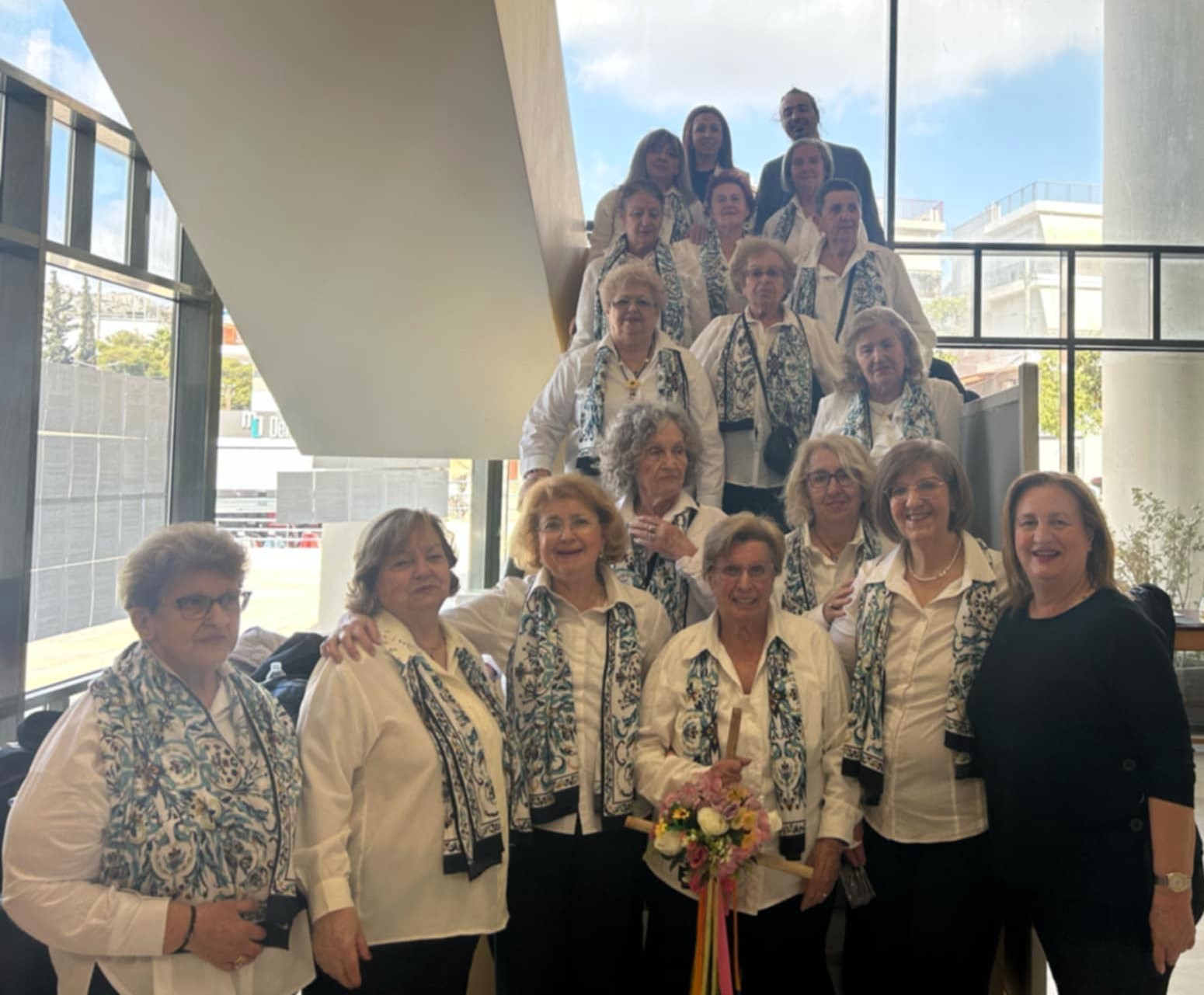 Τα Κάλαντα του Λαζάρου έψαλλαν μέλη του 4ου ΚΑΠΗ στη Δημοτική Αρχή Αιγάλεω