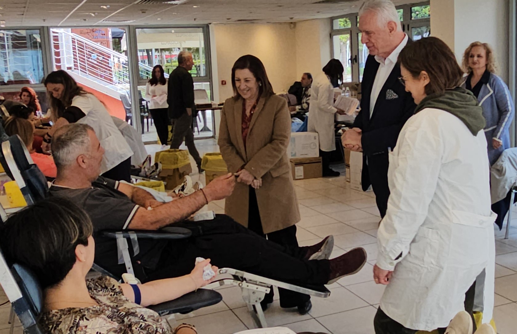 Ρεκόρ συμμετοχής στην 53η Εθελοντική Αιμοδοσία  του Δήμου Περιστερίου