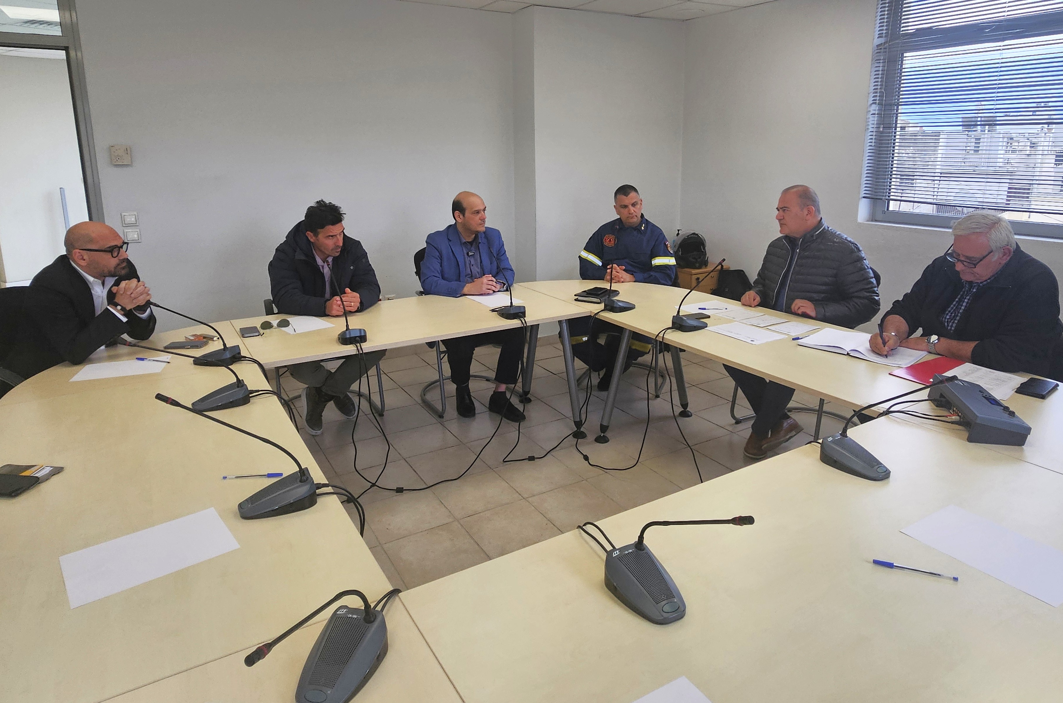 Συνεδρίαση του Τοπικού Επιχειρησιακού Συντονιστικού Οργάνου Πολιτικής Προστασίας (Τ.Ε.Σ.Ο.Π.Π.) Δήμου Περιστερίου