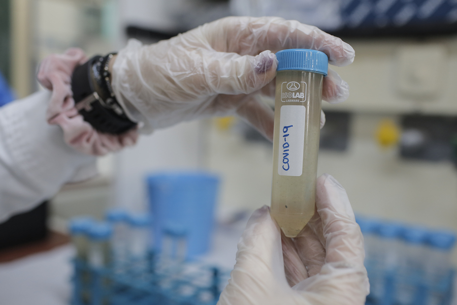 COVID19, Λύματα, κορωνοιός 