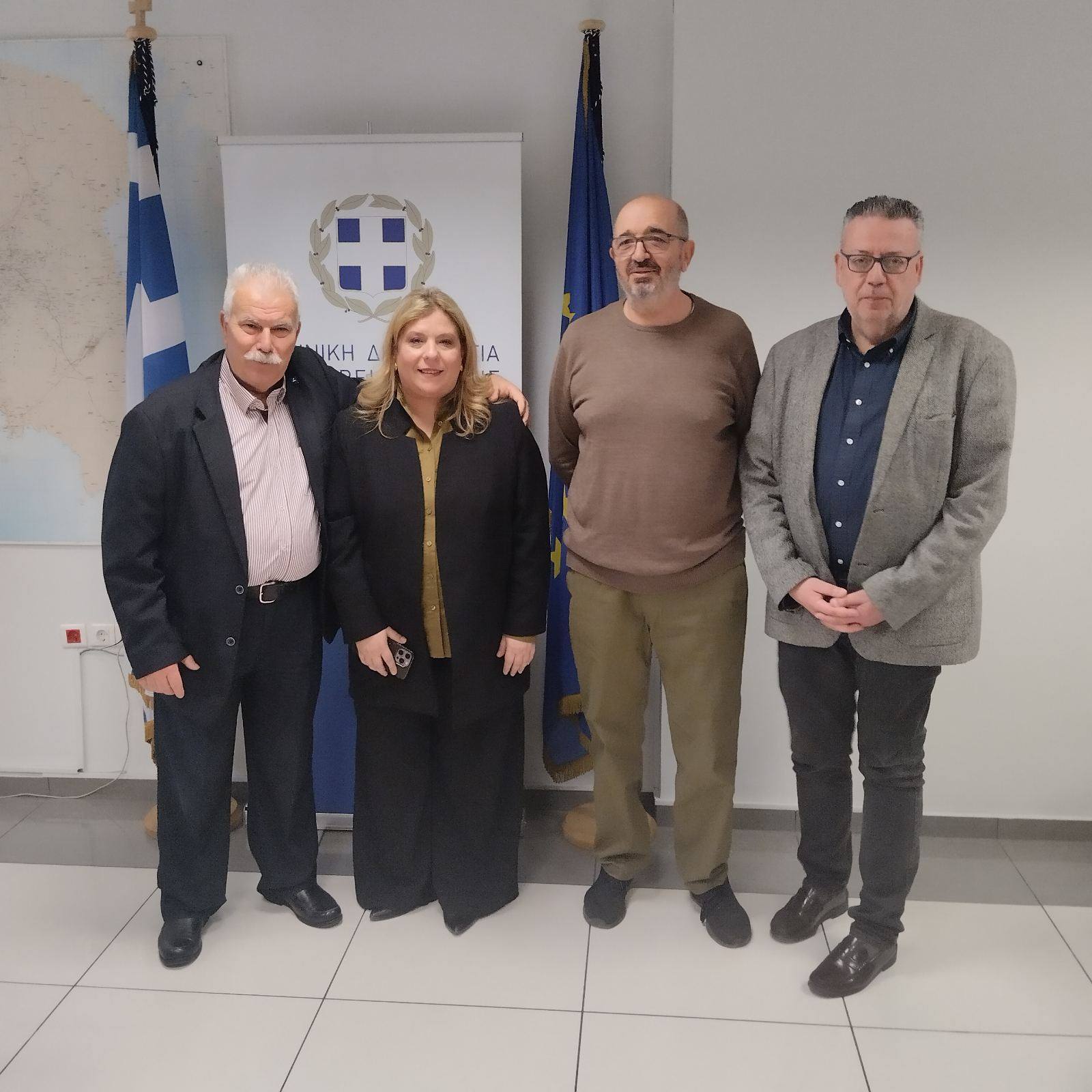 Συνάντηση του Αντιπεριφερειάρχη κ. Μπάμπη Αλεξανδράτου με την πρώην Υφυπουργό & Βουλευτή κ. Μαρία Συρεγγέλα, Μαρία Συρεγγέλα 