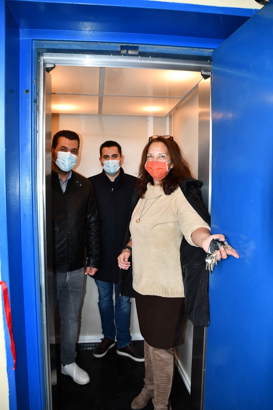 4ο Δημοτικό Σχολείο Αγίων Αναργύρων, ανελκυστήρας 