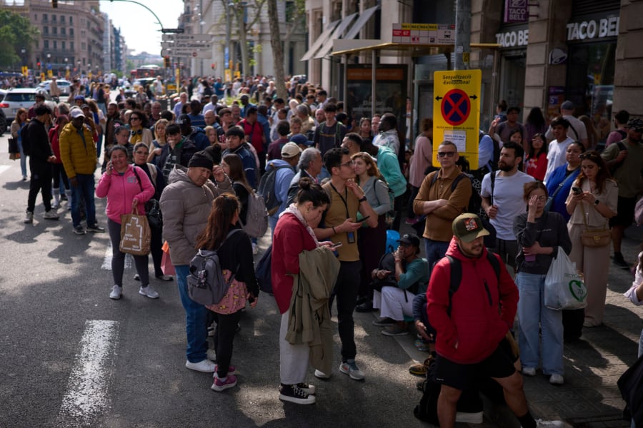 Πρωτοφανές: Ολικό μπλακάουτ σε Ισπανία και Πορτογαλία- Πλήρης παράλυση των συγκοινωνιών 