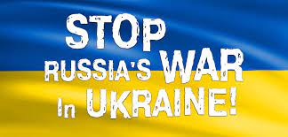 stop στον πόλεμο στην Ουκρανία