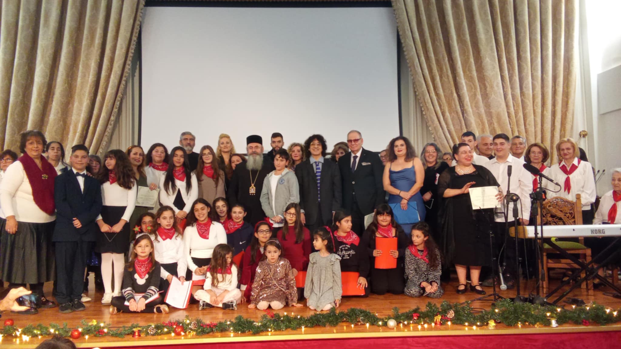 Χριστουγεννιάτικη Συναυλία του μουσικοσυνθέτη Παναγιώτη Καρούσου στο Επισκοπείο της Ιεράς Μητροπόλης Περιστερίου