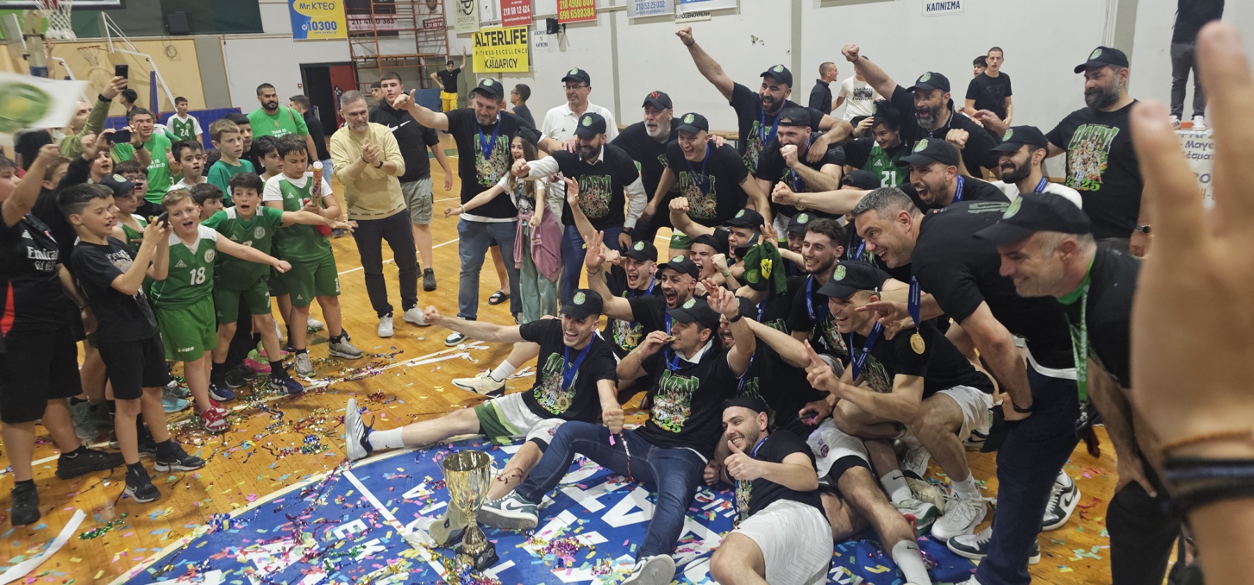 Συγχαρητήρια της Δημοτικής Αρχής Χαϊδαρίου στην ομάδα Δάφνη Δαφνίου για την άνοδο στην National League 1