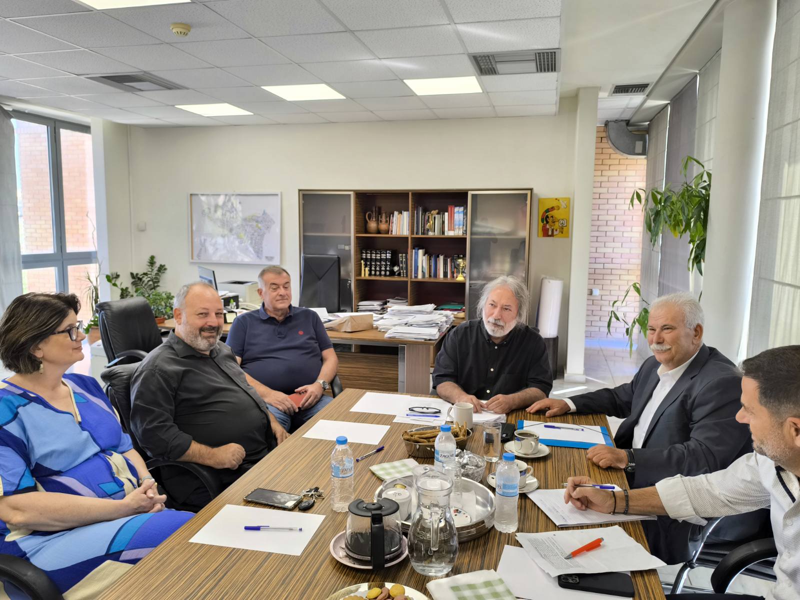 Δήμος Χαϊδαρίου - Επίσκεψη του Νέου Αντιπεριφερειάρχη Δυτικού Τομέα Αθηνών - Τα θέματα που έθεσε η Δημοτική Αρχή