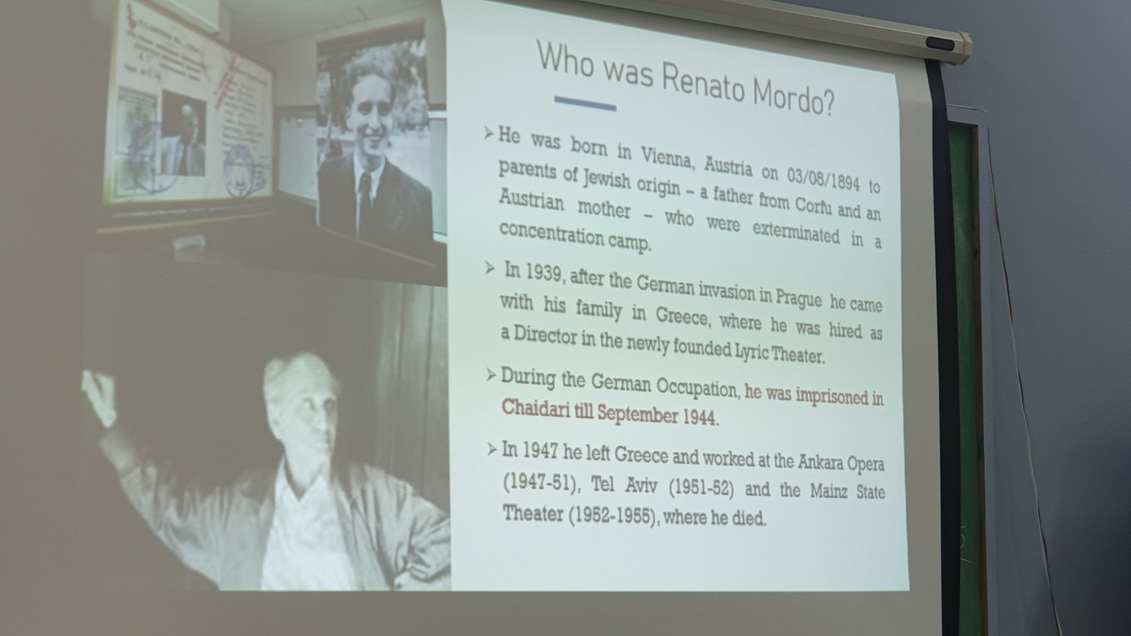 Εκδήλωση στο 6ο Γυμνάσιο Χαϊδαρίου με καθηγητές από το Λαντάου της Γερμανίας