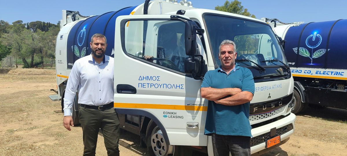 Νέο όχημα συλλογής βιοαποβλήτων στον στόλο του Δήμου Πετρούπολης