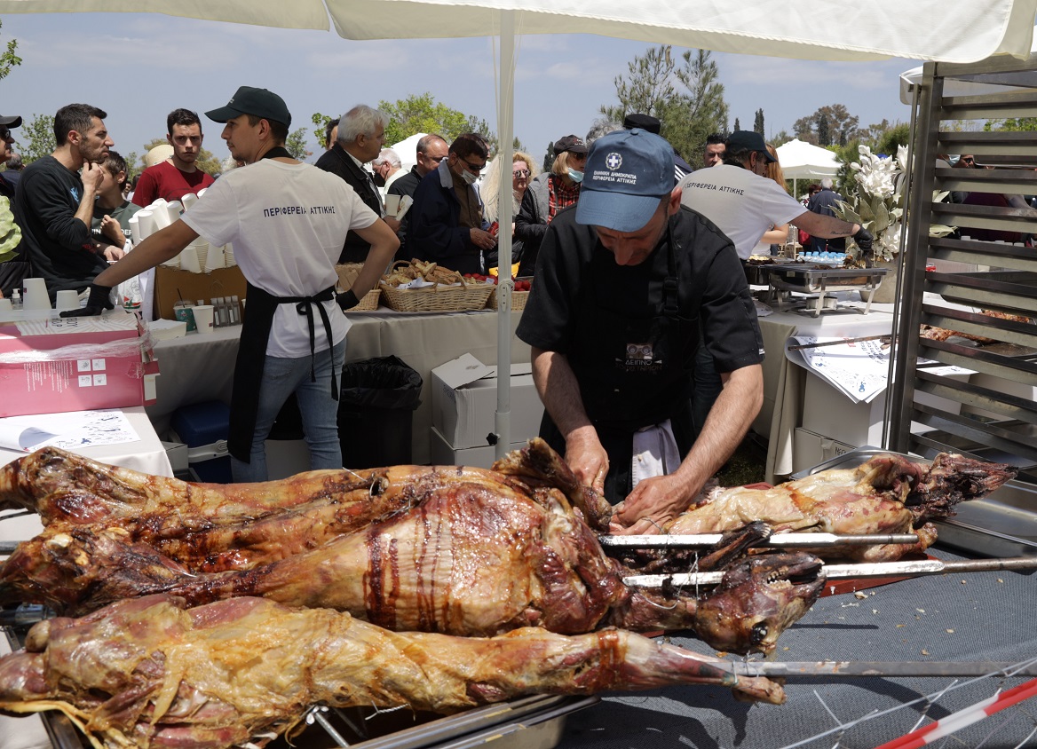Πάσχα, Πάρκο Τρίτση
