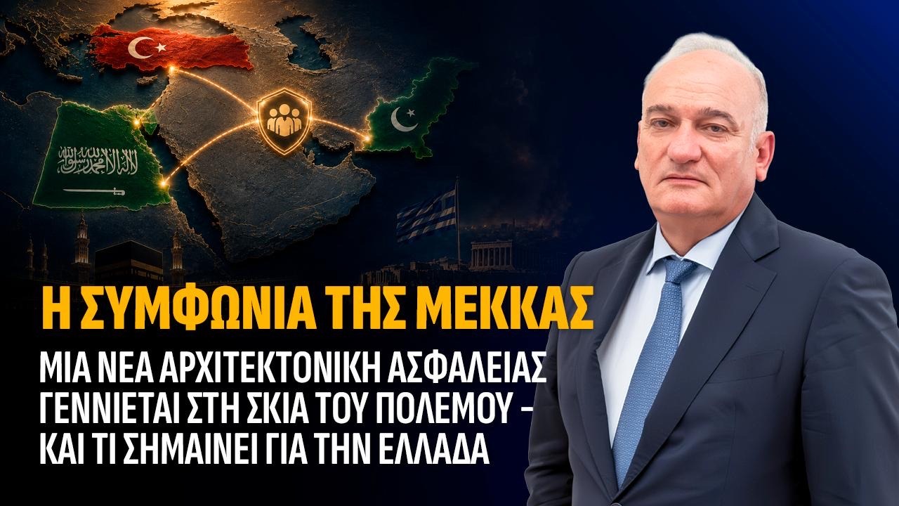  ΝΙΚΗ, Ανδρέας Βορύλλας, Η Συμφωνία της Μέκκας, μια νέα αρχιτεκτονική ασφαλείας γεννιέται στη σκιά του πολέμου και τι σημαίνει για την Ελλάδα