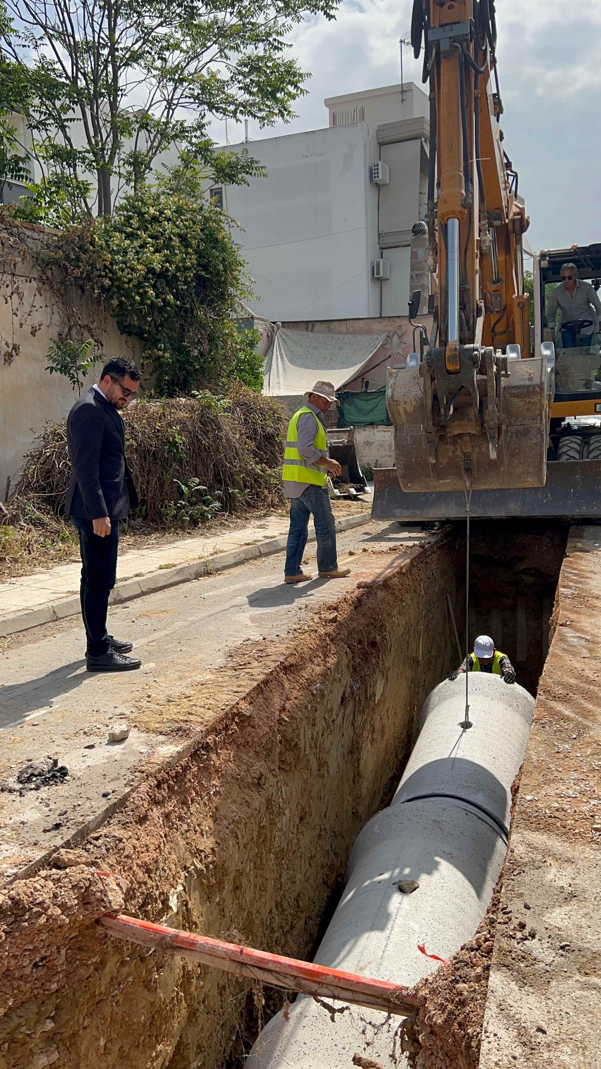 Νέο αντιπλημμυρικό έργο στο Γεροβουνό στον Δήμο Αγίων Αναργύρων-Καματερού