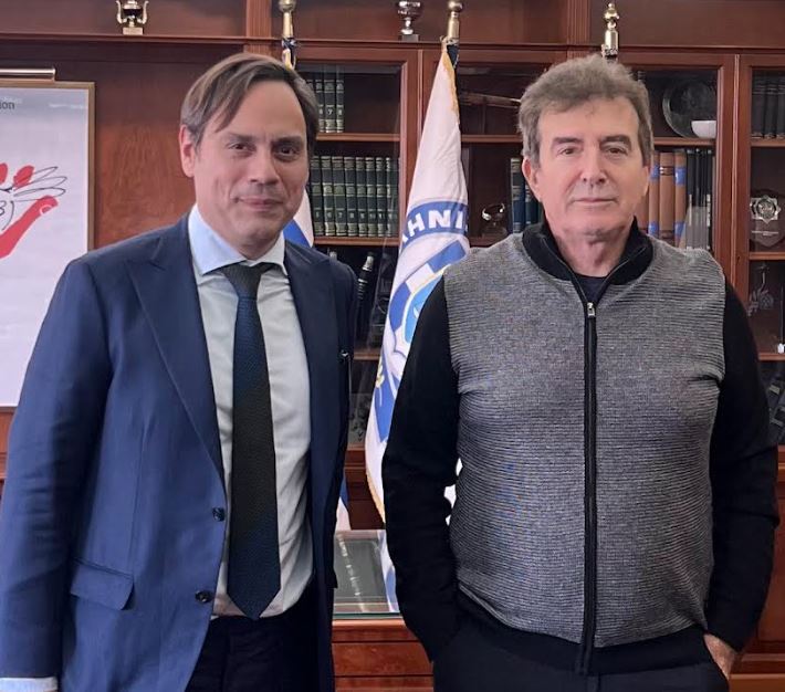 Συνάντηση Β. Ντηνιακού με τον Μιχάλη Χρυσοχοΐδη