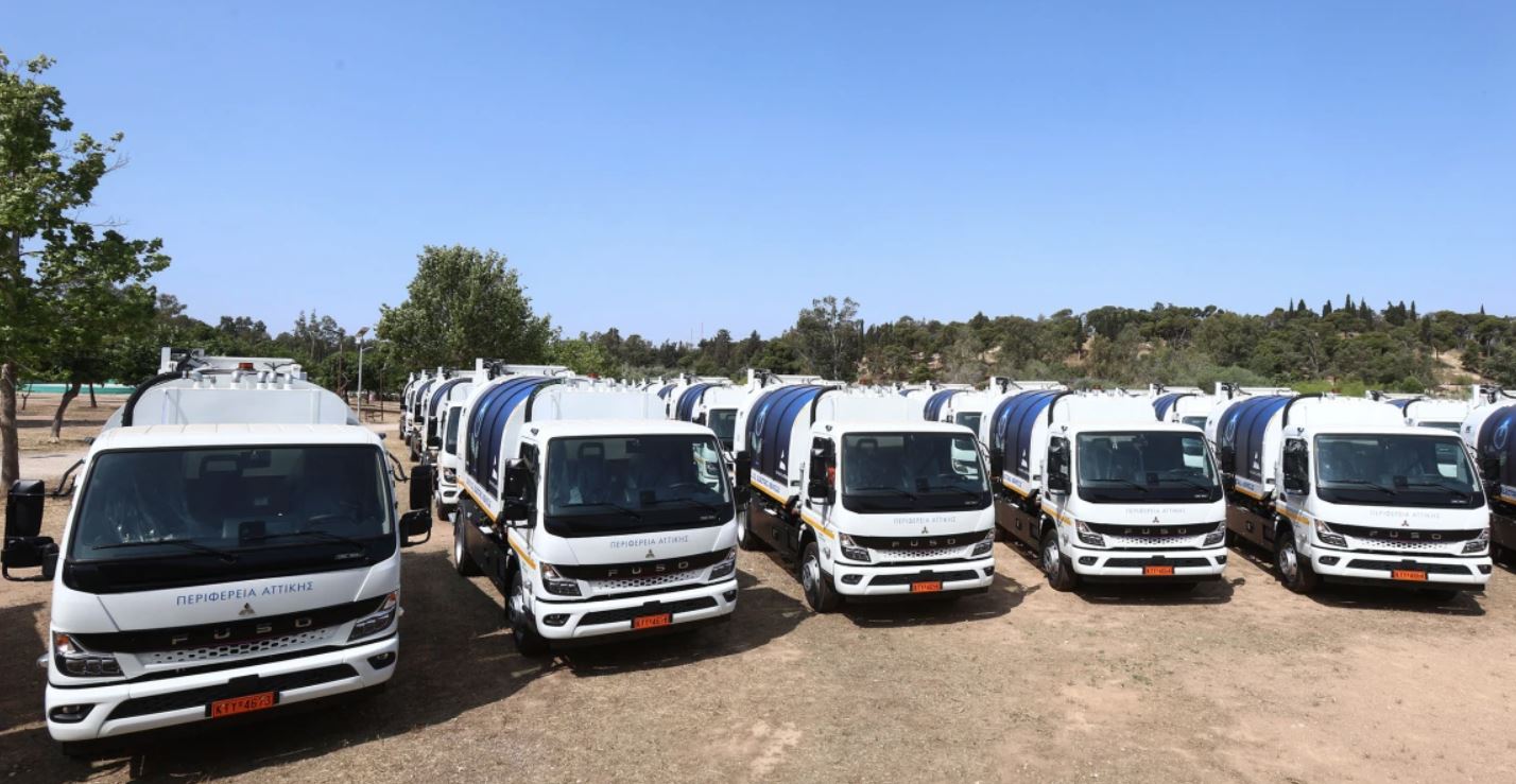 Νέο Απορριμματοφόρο Συλλογής Βιοαποβλήτων ενισχύει τον στόλο του Δήμου Αιγάλεω