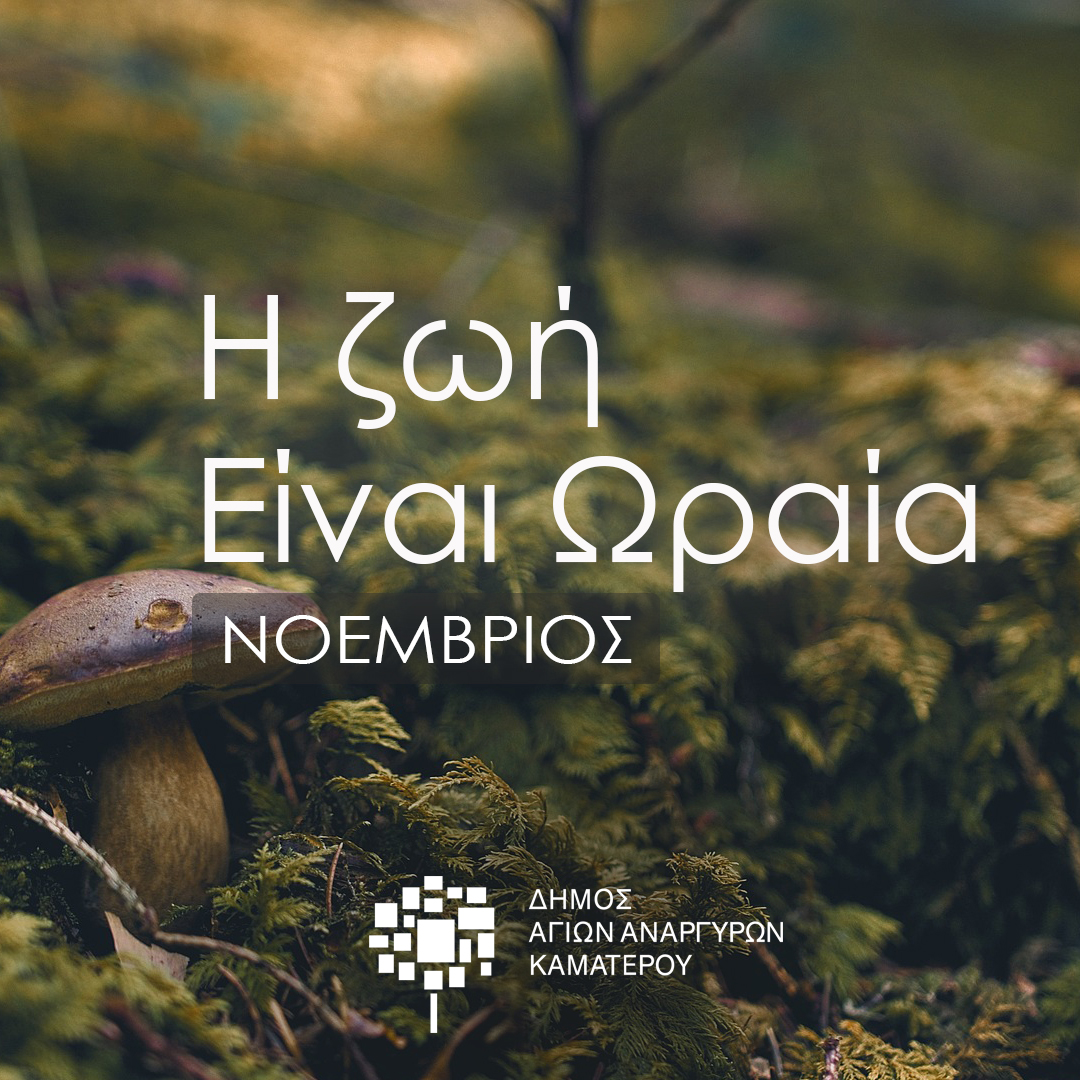 Δήμος Αγίων Αναργύρων Καματερού: «Η ζωή είναι ωραία» τον Νοέμβριο του 2023 