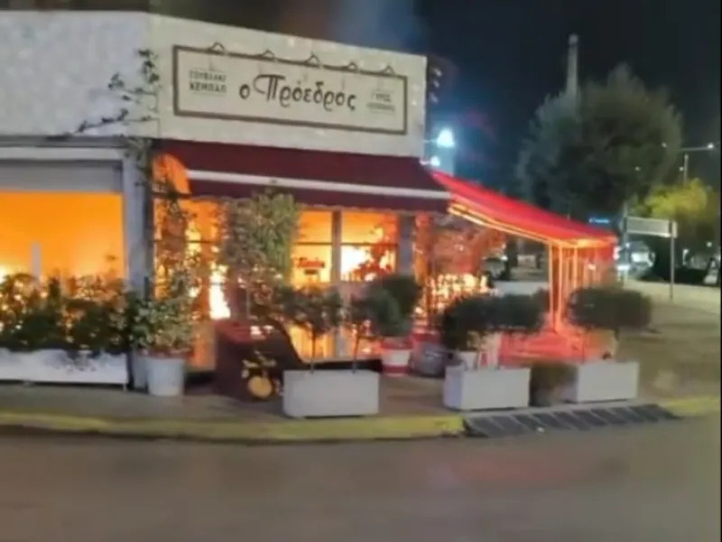 Χαϊδάρι: Ζημιές σε ψητοπωλείο από περιστατικό εμπρησμού τα ξημερώματα