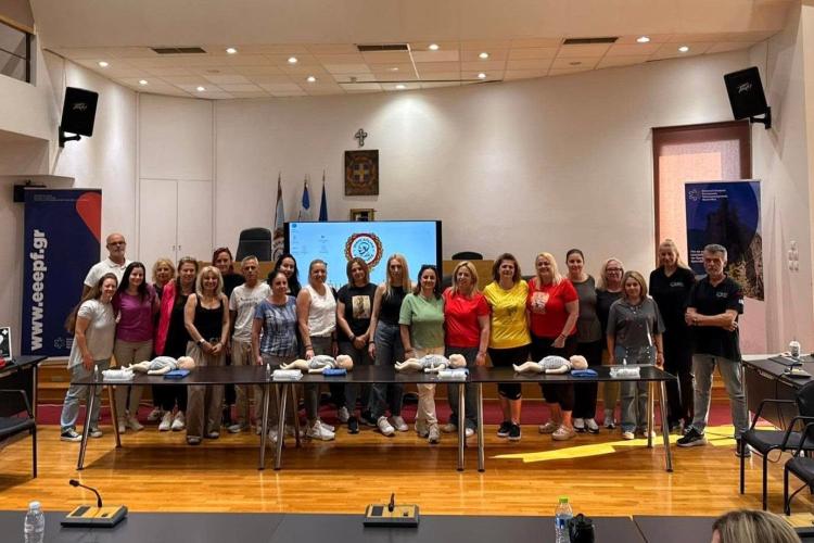 Ολοκληρώθηκε με επιτυχία το Επιμορφωτικό Σεμινάριο Πρώτων Βοηθειών για το Προσωπικό των Παιδικών Σταθμών
