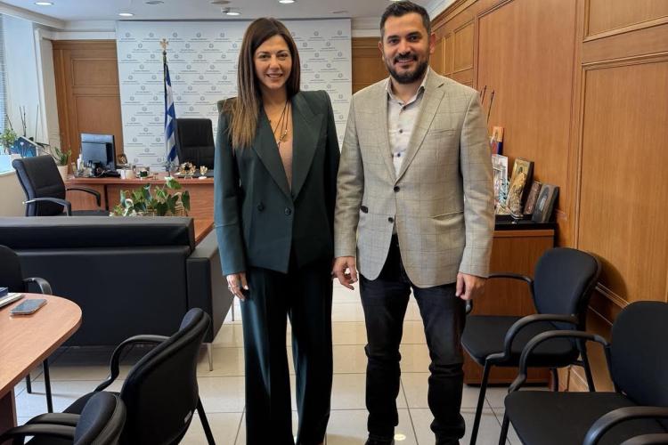 Έγκριση του προγράμματος «Στέγαση και Εργασία για τους Αστέγους» για τη Δυτική Αθήνα από την υπουργό Κοινωνικής Συνοχής και Οικογένειας Σοφία Ζαχαράκη 