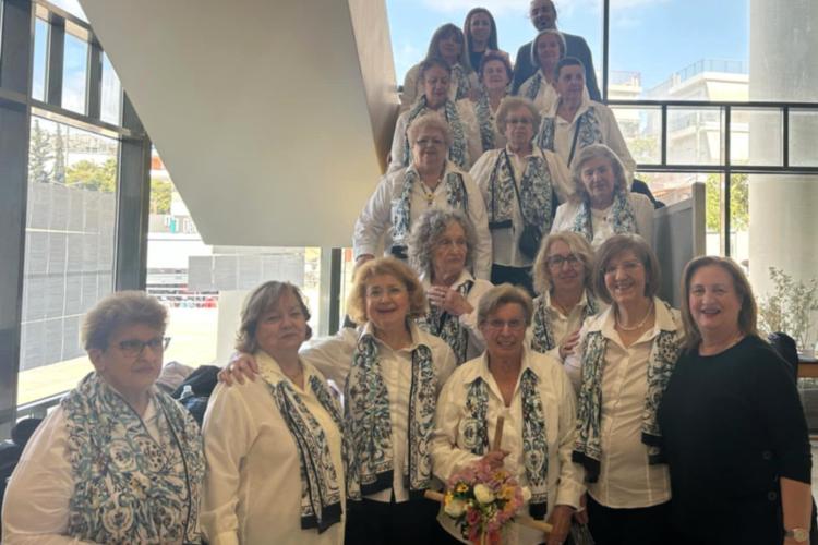 Τα Κάλαντα του Λαζάρου έψαλλαν μέλη του 4ου ΚΑΠΗ στη Δημοτική Αρχή Αιγάλεω