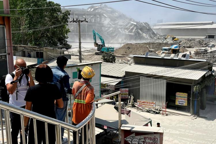 Σεισμός 7,4 Ρίχτερ στη Μιανμάρ – Κατάρρευση κτιρίου στην Μπανγκόκ