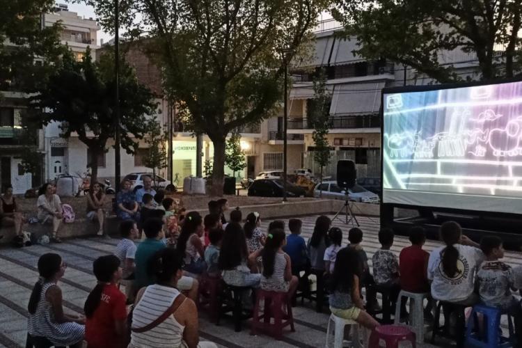 Συνεχίζεται ο Θερινός Παιδικός Σινεμά 2025  στις πλατείες του Δήμου Περιστερίου