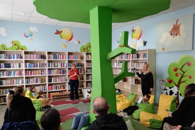 Το παιδικό βιβλίο «Ούσκο» ταξίδεψε τα παιδιά  στη Δημοτική Βιβλιοθήκη Περιστερίου