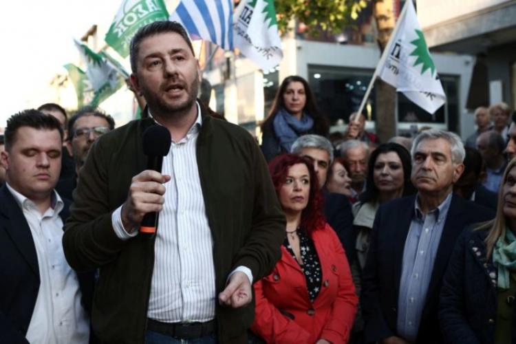 Ο Ανδρουλάκης στο Περιστέρι.