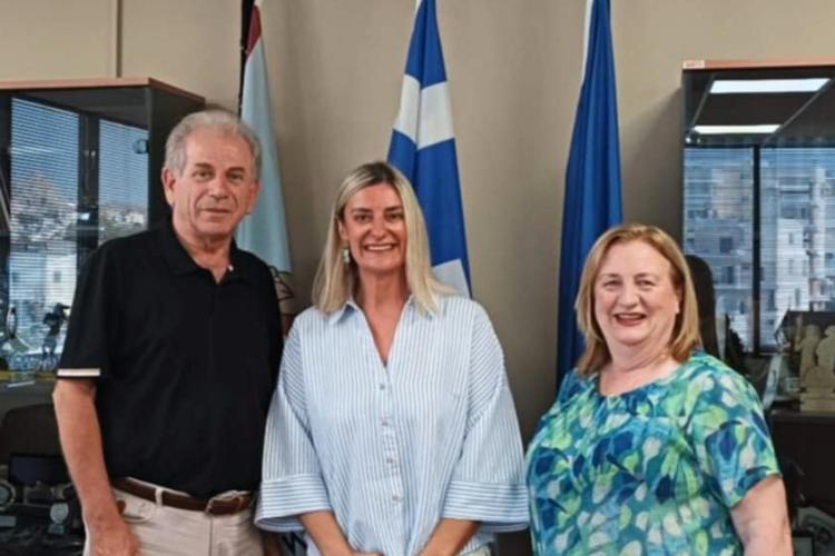 Συνεργασία για τη Δημόσια Υγεία: Επίσκεψη της Αν. Διοικήτριας του Γ.Ν. Δυτικής Αττικής στο Δημαρχείο Αιγάλεω