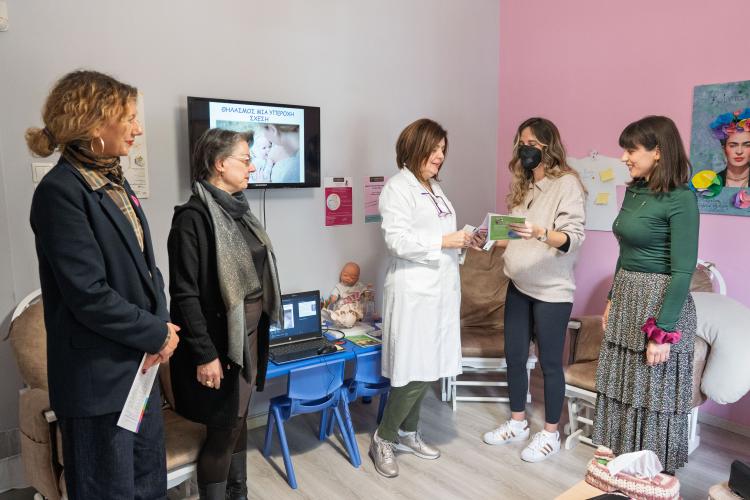 Δράση ενημέρωσης και υποστήριξης μητέρων  για τον μητρικό θηλασμό  στο Ίλιον 