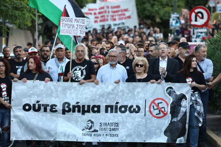Μεγαλειώδεις συγκεντρώσεις για τα 12 χρόνια από τη δολοφονία του Παύλου Φύσσα