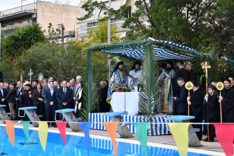 Σε κλίμα κατάνυξης και συλλογικής συμμετοχής ο εορτασμός των Θεοφανείων στον Δήμο Αιγάλεω
