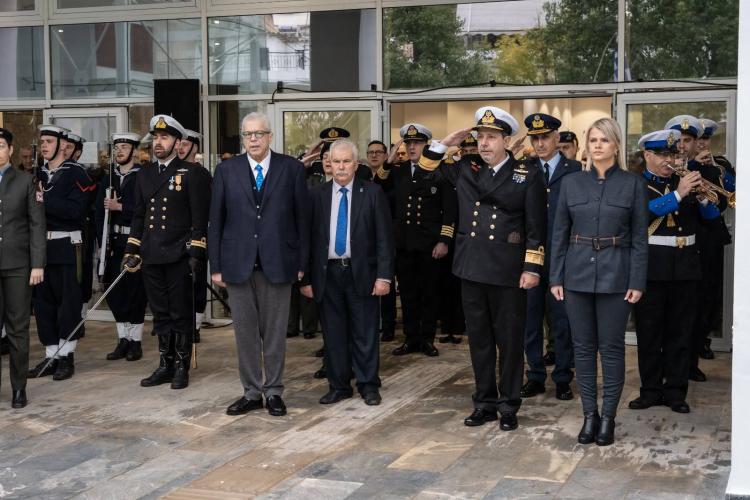 Επιμνημόσυνη δέηση στη μνήμη του Πλοιάρχου  Έκτορα Γιαλοψού στο Ίλιον