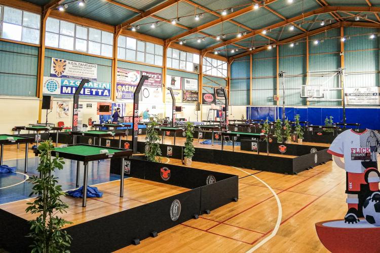 1ο Διεθνές Τουρνουά Επιτραπέζιου Ποδοσφαίρου (Subbuteo), Ίλιον 