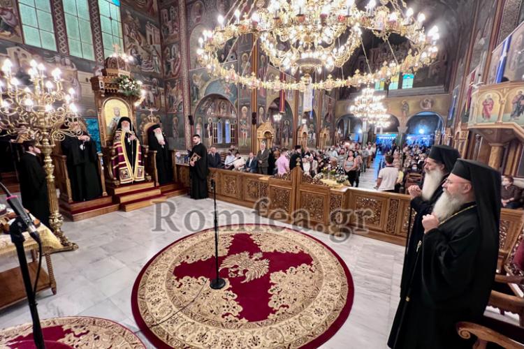 Άγιος Ιερόθεος Περιστερίου: Πολυαρχιερατικός Εσπερινός στη μνήμη του Αγίου Ιεροθέου