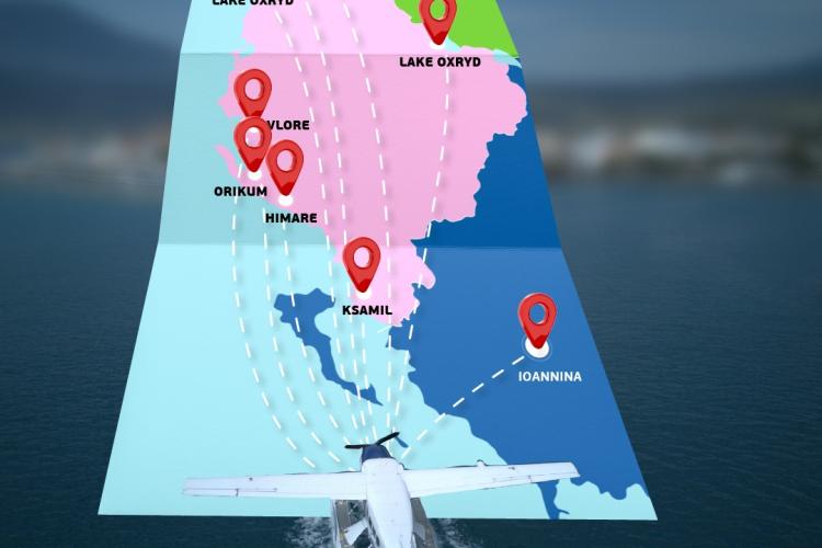 Η πρώτη πτήση υδροπλάνου μεταξύ Ελλάδας και Αλβανίας αποτελεί την έναρξη ενός νέου μοντέλου συνδεσιμότητας για τη Μεσόγειο!