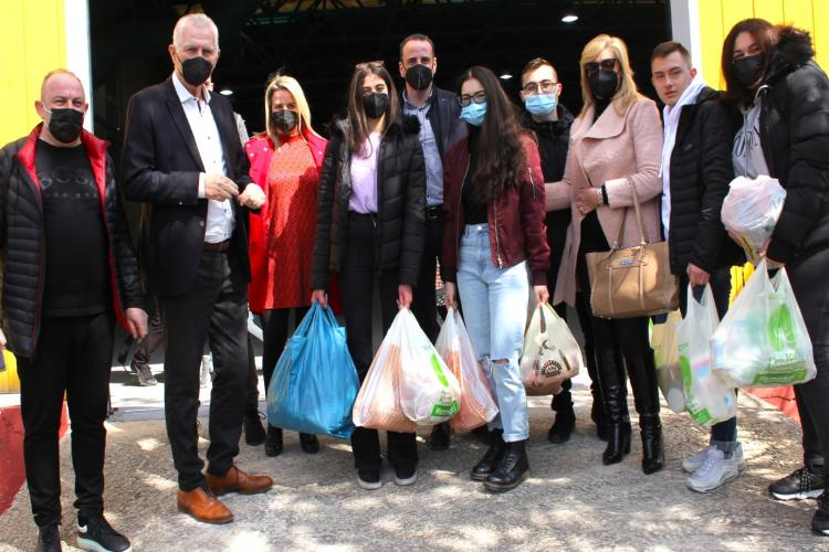 Εκθεσιακό Κέντρο, Περιστέρι, βοήθεια, Ουκρανία