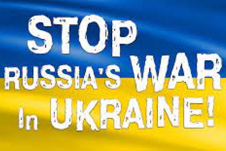 stop στον πόλεμο στην Ουκρανία
