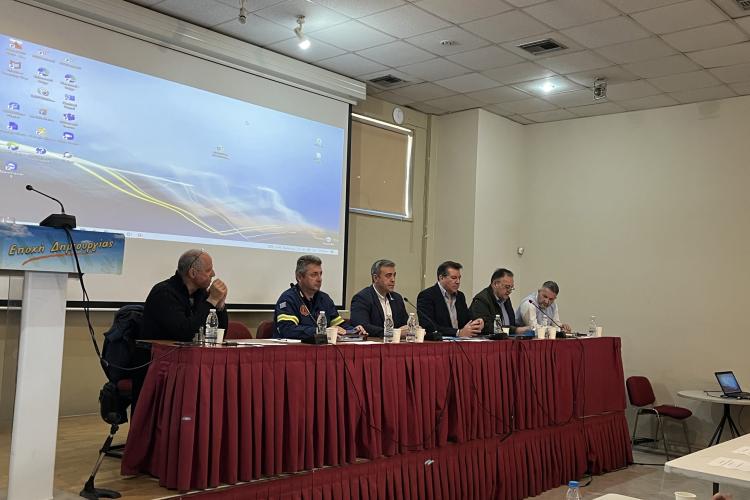 ΟΜΙΛΙΑ ΑΝΤΙΠΕΡΙΦΕΡΕΙΑΡΧΗ στην Συνεδρίαση του Συντονιστικού Οργάνου Πολιτικής Προστασίας της Π.Ε. Δυτικού Τομέα Αθηνών