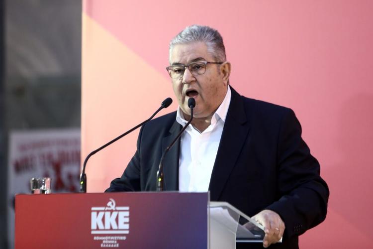 ΣΥΓΚΕΝΤΡΩΣΗ ΣΤΟ ΑΙΓΑΛΕΩ ΜΕ ΤΟΝ Γ.Γ. ΤΗΣ ΚΕ ΤΟΥ ΚΚΕ ΔΗΜΗΤΡΗ ΚΟΥΤΣΟΥΜΠΑ