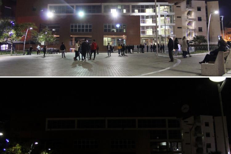 Περιστέρι, η ώρα της γης, φώτα 