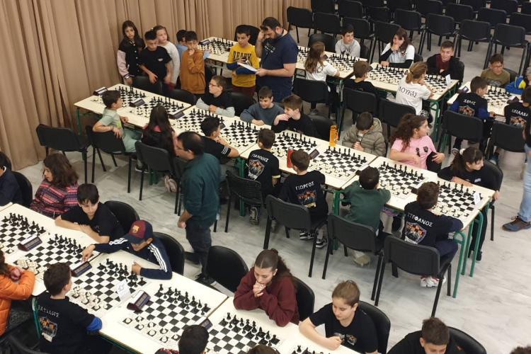 Με μεγάλη επιτυχία το 1ο Σχολικό Πρωτάθλημα Σκάκι Χαϊδαρίου