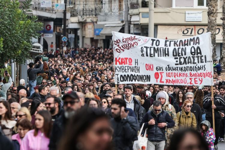 Δήμος Αιγάλεω στηρίζει την πορεία μνήμης και διεκδίκησης για την τραγωδία των Τεμπών