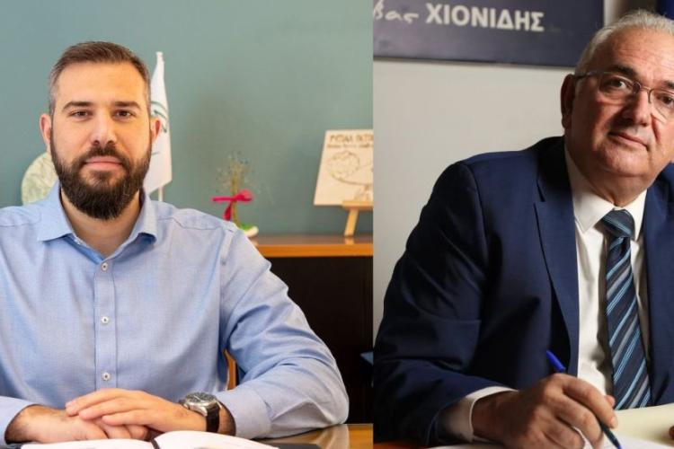 Συνάντηση Δημάρχου Πετρούπολης-Γ.Γ. Υπ.Εσ.