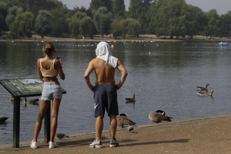 καύσωνας, Ευρώπη, Βρετανία 