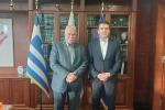 Συνάντηση του Αντιπεριφερειάρχη κ. Χαράλαμπου Αλεξανδράτου με τον Υπουργό Προστασίας του Πολίτη κ. Μιχάλη Χρυσοχοΐδη