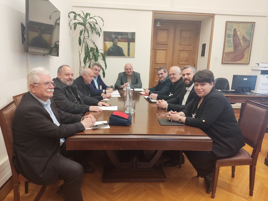 Δήμος Χαϊδαρίου - Συναντήσεις με τα Κοινοβουλευτικά Κόμματα για την τροπολογία για τη διαγραφή οφειλών οικονομικά ευάλωτων πολιτών